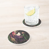 Weihnachtslied Sandstein Untersetzer (Seite)