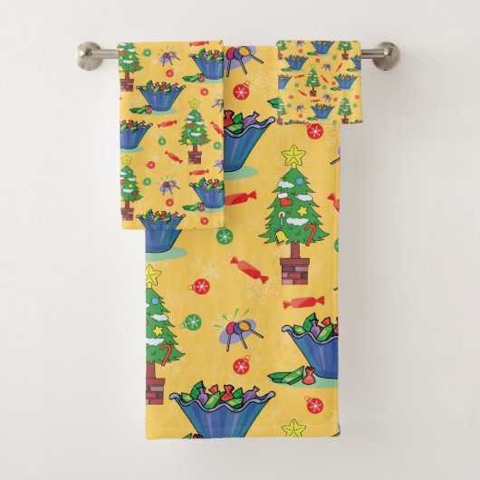 Weihnachtslieder Badhandtuch Set (Insitu)