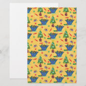 Weihnachtslieder Briefpapier (Vorne/Hinten)