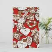 Weihnachtslieder Briefpapier (Stehend Vorderseite)