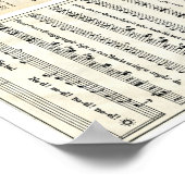 Weihnachtslieder: Die Freude an der Welt, Die Kind Poster (Ecke)