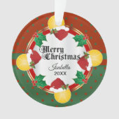 Weihnachtslieder| DIREKT Ornament (Vorderseite)