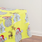 Weihnachtslieder, Elf, Weihnachtsmann, Rentier Tischdecke (Beispiel)