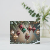 Weihnachtslieder, Evergreen Feiertagspostkarte (Stehend Vorderseite)