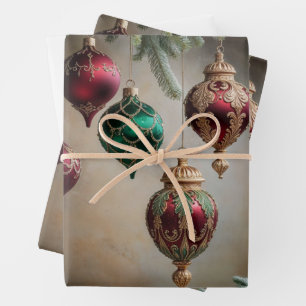 Weihnachtslieder, Evergreen Geschenkpapier Set