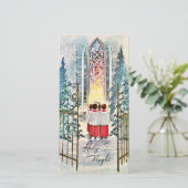 Weihnachtslieder Feiertagskarte (Stehend Vorderseite)