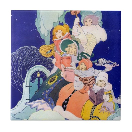 Weihnachtslieder Fliese (Vorderseite)