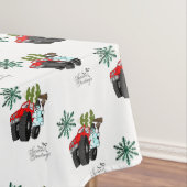 Weihnachtslieder, Frohe Festtage Snowman Tischdecke (Beispiel)