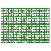 Weihnachtslieder, Frohe Festtage WhiteBells Tischdecke (Vorderseite (Horizontal))