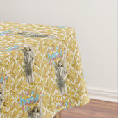 Weihnachtslieder, frohe Happy Holidays Angels Tischdecke (Beispiel)