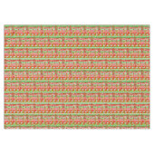 Weihnachtslieder, Frohe Weihnachten, Elf Tischdecke (Vorderseite (Horizontal))
