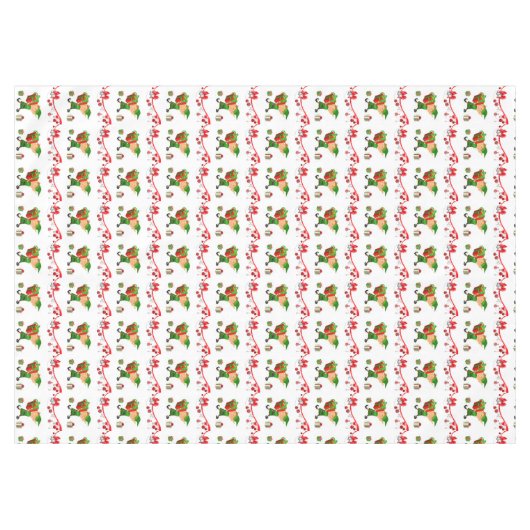 Weihnachtslieder, Frohe Weihnachten, Elf Tischdecke (Vorderseite (Horizontal))