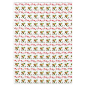 Weihnachtslieder, Frohe Weihnachten, Elf Tischdecke (Vorderseite)