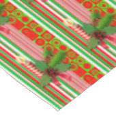 Weihnachtslieder, Frohe Weihnachten, Kerze Tischdecke (Schrägansicht)