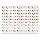 Weihnachtslieder, Frohe Weihnachten, Pfefferminz Tischdecke (Vorderseite (Horizontal))