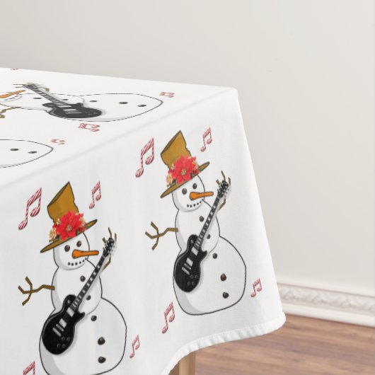 Weihnachtslieder, Frohe Weihnachten, Pfefferminz Tischdecke (Beispiel)