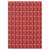 Weihnachtslieder, Frohe Weihnachten, Pinguin Tischdecke (Vorderseite)