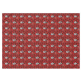 Weihnachtslieder, Frohe Weihnachten, Schneemann Tischdecke (Vorderseite (Horizontal))