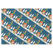 Weihnachtslieder, Frohe Weihnachtself Tischdecke (Vorderseite (Horizontal))