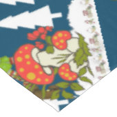 Weihnachtslieder, Frohe Weihnachtself Tischdecke (Schrägansicht)