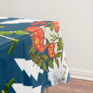 Weihnachtslieder, Frohe Weihnachtself Tischdecke