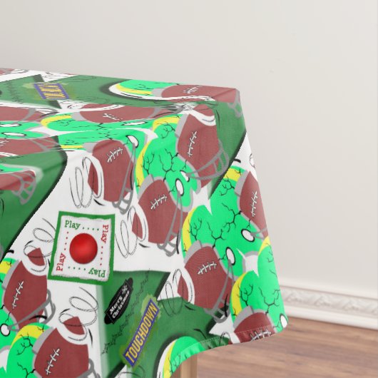 Weihnachtslieder, Frohe Weihnachtsfußball Tischdecke (Beispiel)