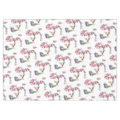 Weihnachtslieder, frohe Weihnachtskatzen Meow Tischdecke (Vorderseite (Horizontal))