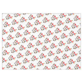 Weihnachtslieder, Frohe Weihnachtskühe Land Tischdecke (Vorderseite (Horizontal))