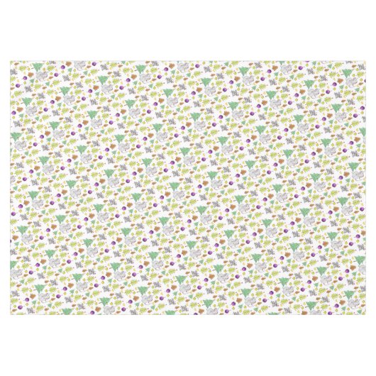 Weihnachtslieder, Frohe Weihnachtsmäuse Tischdecke (Vorderseite (Horizontal))