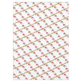 Weihnachtslieder, Frohe Weihnachtsweihnachtspossum Tischdecke (Vorderseite)