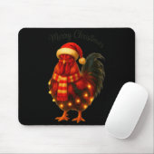 Weihnachtslieder Funny Chicken Weihnachten Familie Mousepad (Mit Mouse)