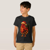 Weihnachtslieder Funny Chicken Weihnachten Familie T-Shirt (Vorne ganz)
