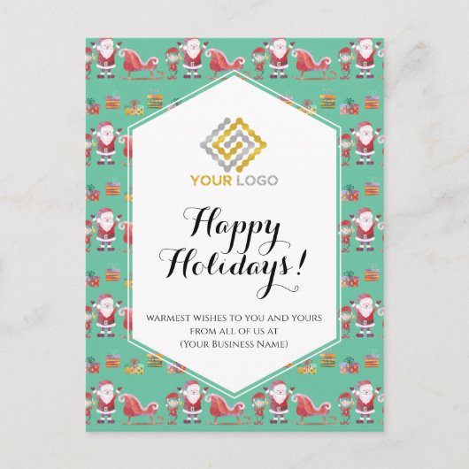 Weihnachtslieder für Elfen Postkarte (Vorderseite)