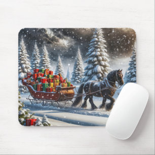 Weihnachtslieder gefüllt mit Geschenken Mousepad
