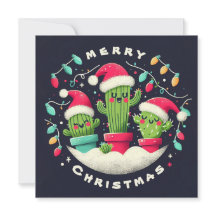 Weihnachtslieder gepotted Santa Cactus Pflanze