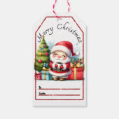 Weihnachtslieder Geschenkanhänger (Rückseite)