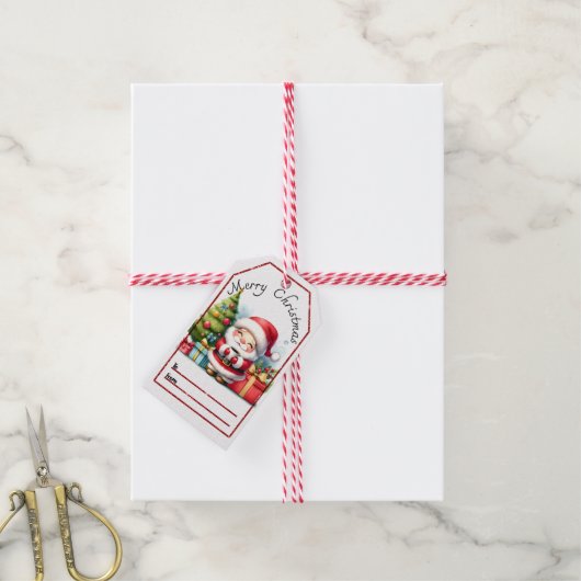 Weihnachtslieder Geschenkanhänger (Mit Garn)