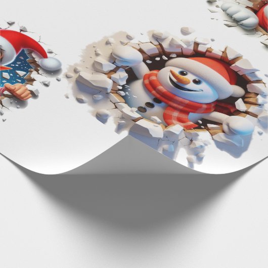 Weihnachtslieder Geschenkpapier (Ecke)