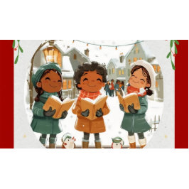 Weihnachtslieder Geschenkpapier