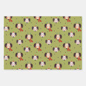 Weihnachtslieder Geschenkpapier Set (Vorderseite 3)