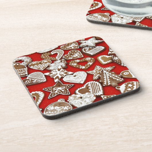 Weihnachtslieder Getränkeuntersetzer (Linke Seite)