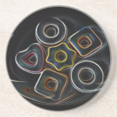 Weihnachtslieder Getränkeuntersetzer (Vorne)