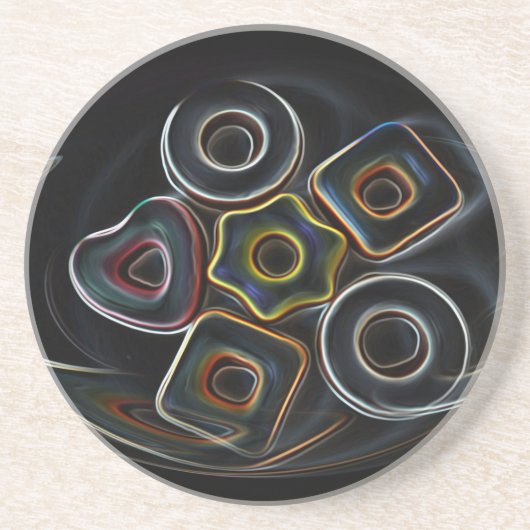 Weihnachtslieder Getränkeuntersetzer (Vorne)