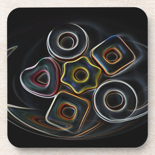 Weihnachtslieder Getränkeuntersetzer (Vorderseite)