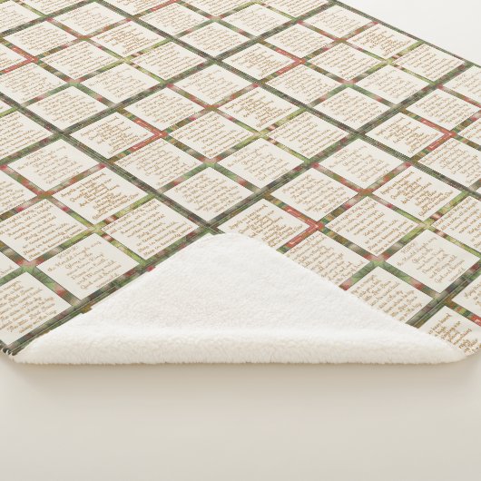 Weihnachtslieder Glaubensbasiert Sherpadecke (3/4)