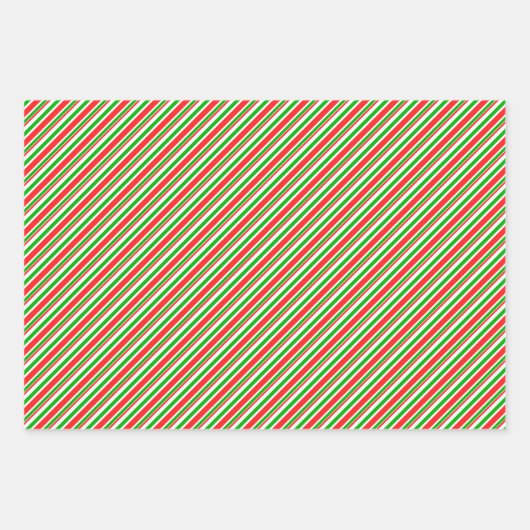 Weihnachtslieder grün, weiß, rot farbig geschenkpapier set (Vorderseite 2)