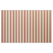 Weihnachtslieder grün, weiß, rot farbig stoff (Fat Quarter (45,7 x 55,9 cm))