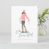 Weihnachtslieder im Wasser Feiertagskarte (Stehend Vorderseite)