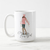 Weihnachtslieder im Wasser Kaffeetasse (Links)