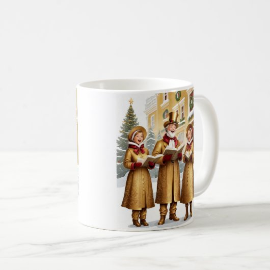 Weihnachtslieder Kaffeetasse (VorderseiteRechts)